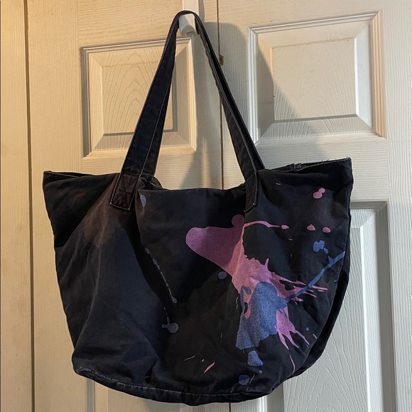 Juicy Couture Canvas Splatter Print Tote Bag - Picture 3 of 8